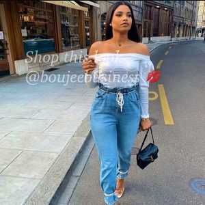 ZARA BNWT Baggy Drawstring Z1975 Jeans